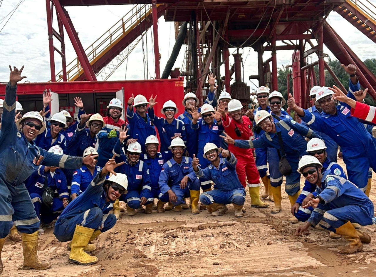 Sumur AH030-NW1 tercatat menghasilkan minyak mentah (crude oil) sebesar 2.098 Barels Minyak Per Hari (BOPD)