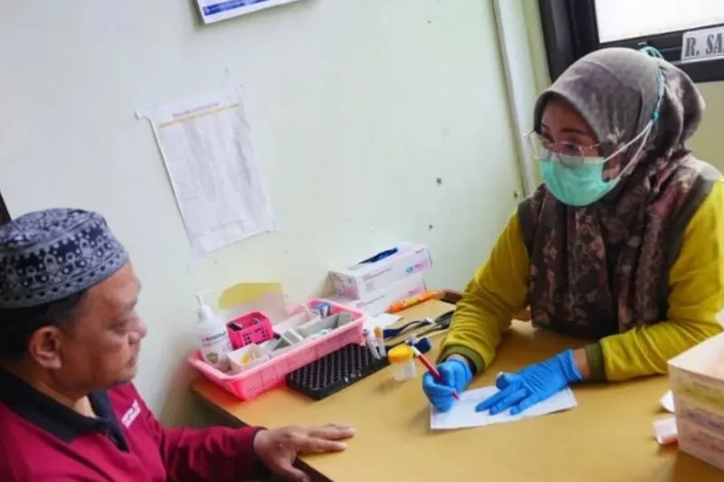 Kegiatan pemeriksaan kesehatan calon haji oleh Dinkes Kota Madiun