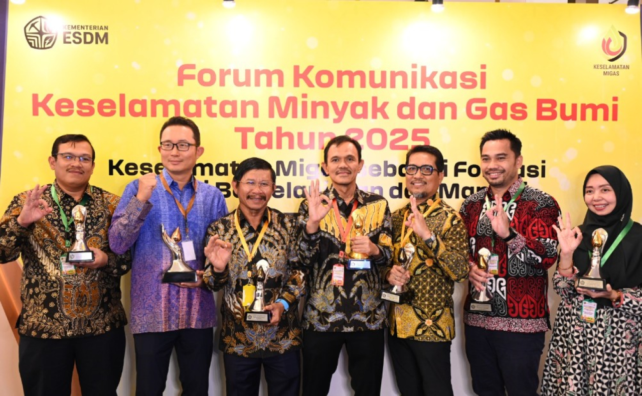 PT Pertamina Gas (Pertagas), bagian dari Subholding Gas Pertamina memborong 7 penghargaan Keselamatan Migas