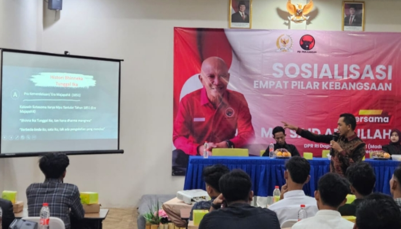 Anggota DPR RI dari Daerah Pemilihan Jawa Timur XI (Madura), MH. Said Abdullah.