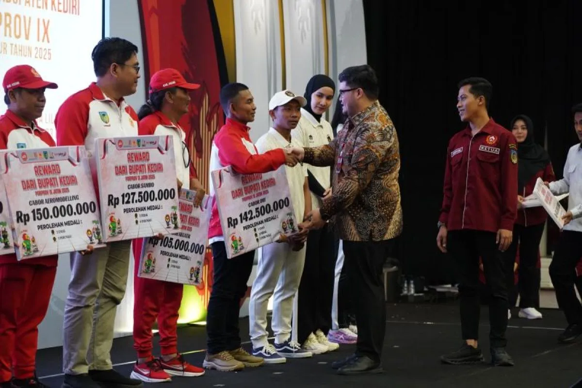 Pemkab Kediri Siapkan Rp 2,4 Miliar untuk Atlet Peraih Medali Porprov dan SEA Games