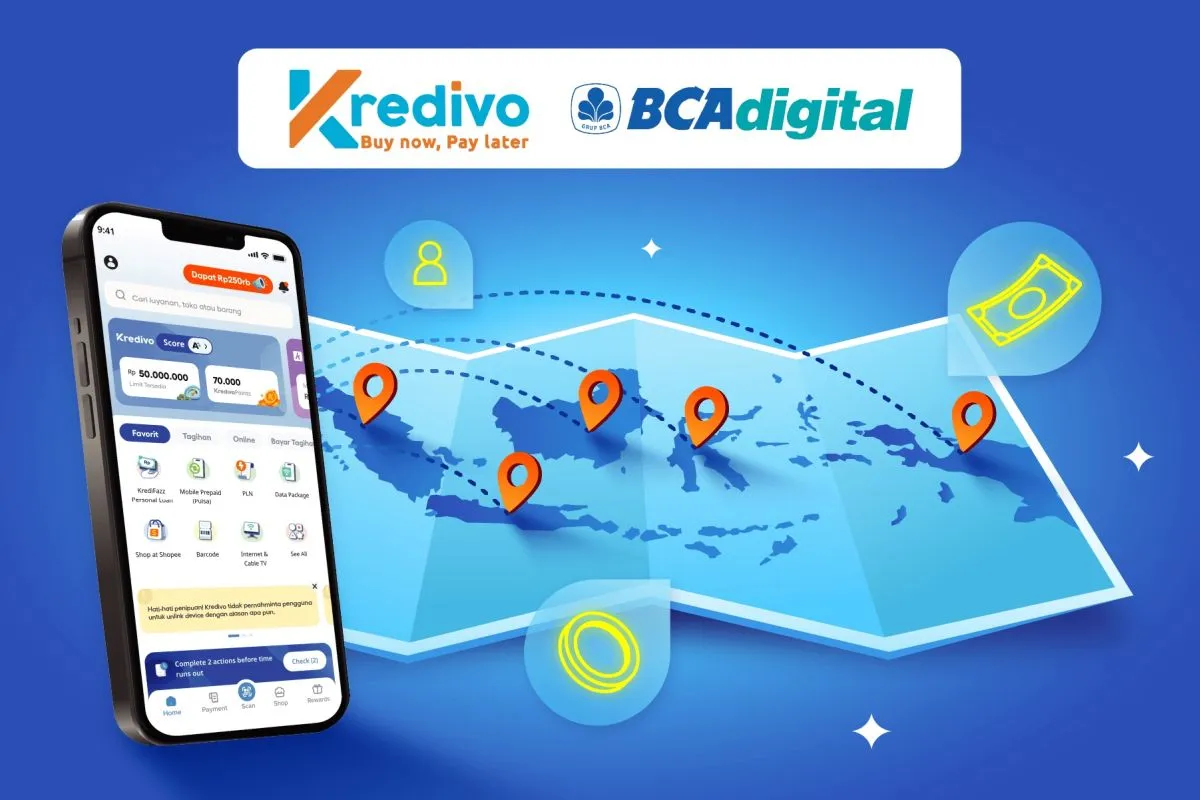 BCA Digital Salurkan Fasilitas Channeling ke Kredivo Group