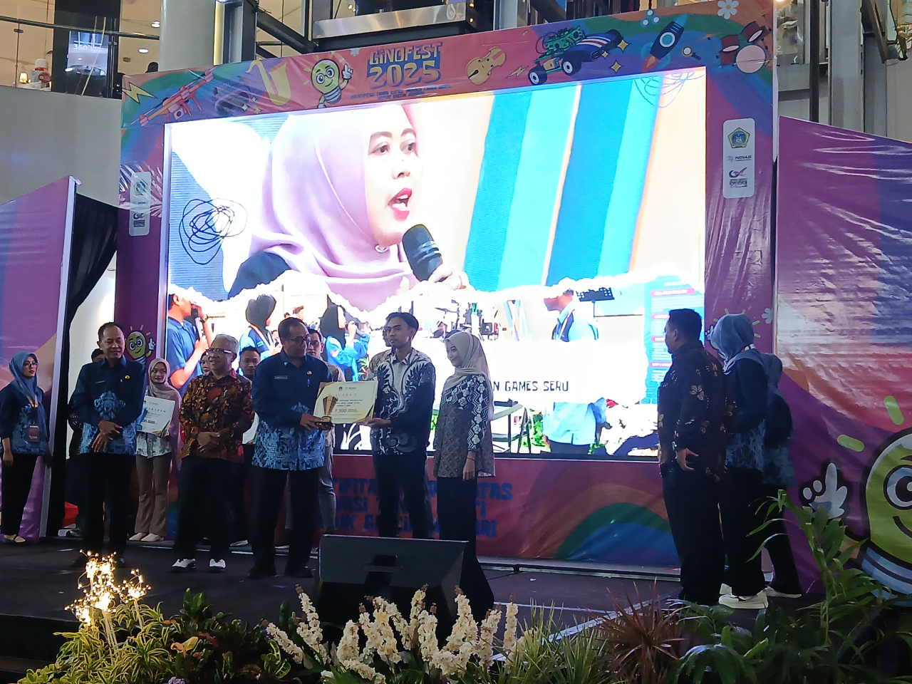 Gelaran Ginofest 2025 di Icon Mall memantik antusiasme masyarakat Gresik.