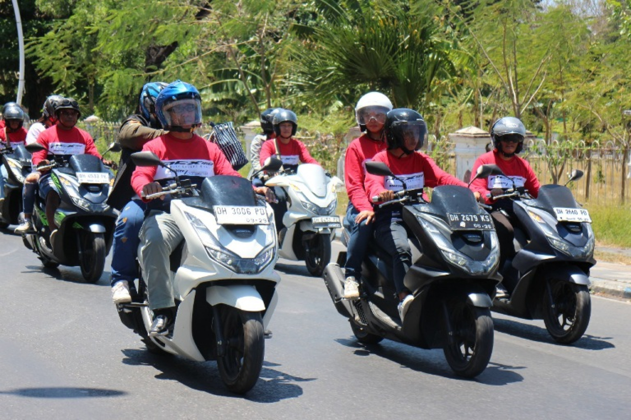 MPM Honda Jatim mengajak pengendara di Kota Malang untuk selalu mengutamakan kenyamanan berkendara