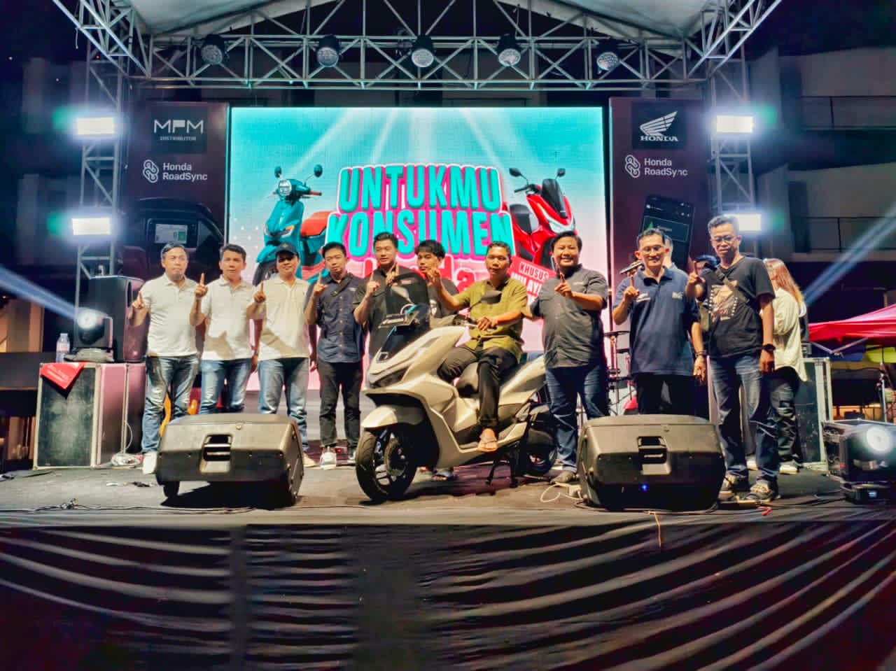 MPM Honda Jatim pemenang program undian Untukmu Konsumen Honda untuk periode pembelian 1–30 November 2025 di Banyuwangi