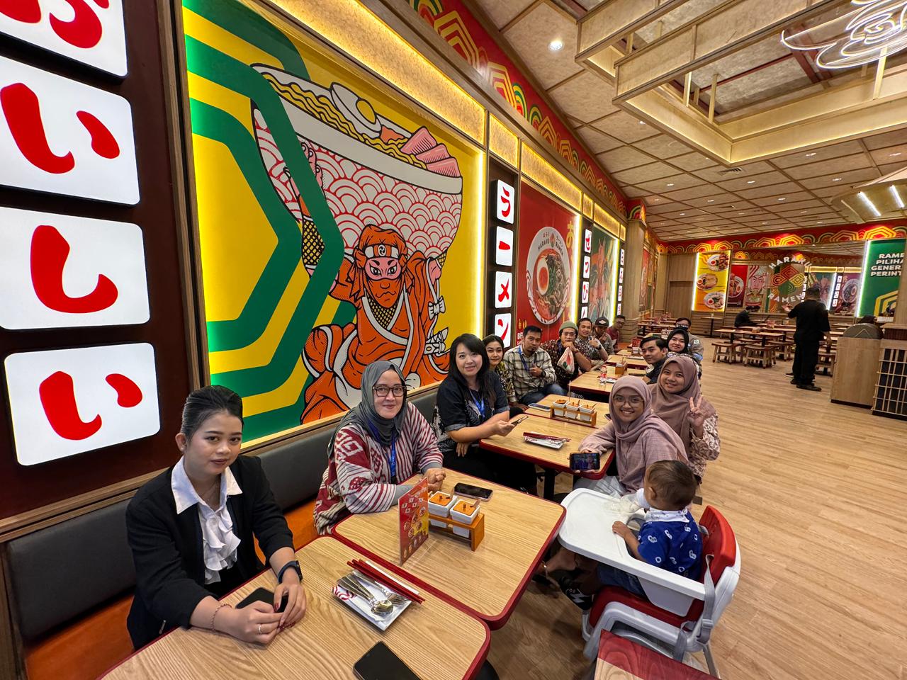 Haraku Ramen resmi membuka cabang terbarunya di Icon Mall Gresik, tepatnya di lantai ground floor (GF).