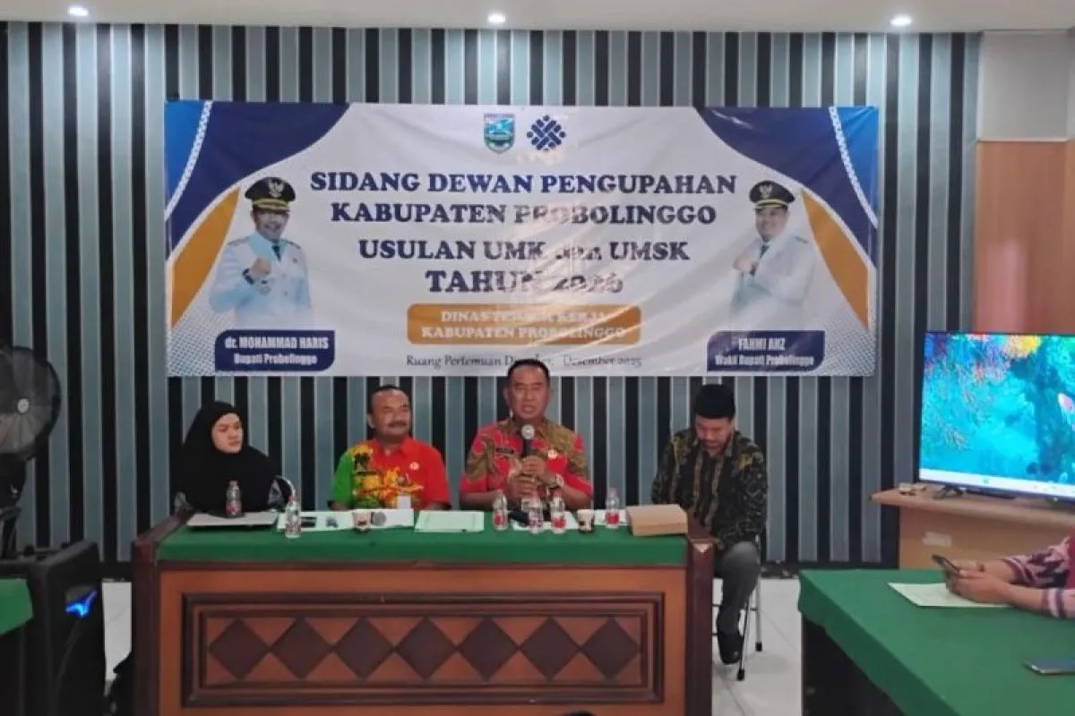 UMK Kabupaten Probolinggo 2026 Naik Jadi Rp3 Juta