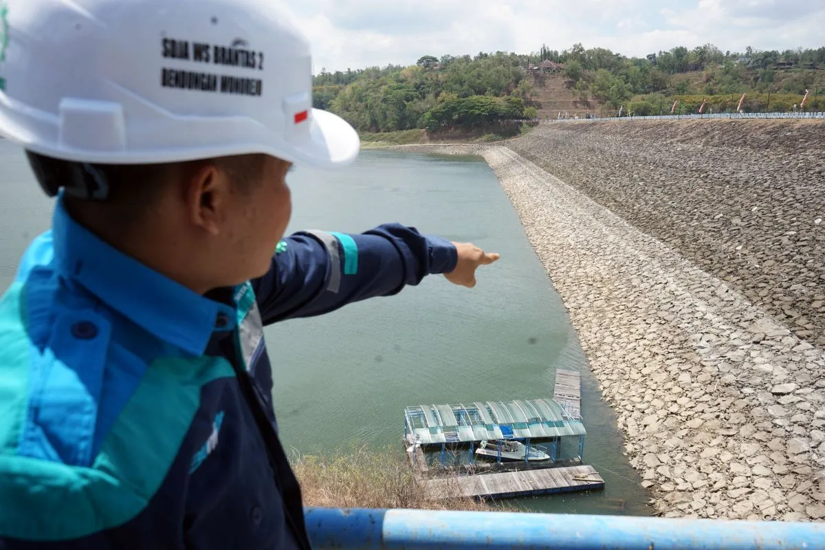 Elevasi Waduk Wonorejo Turun, PJT I Pastikan Masih Normal