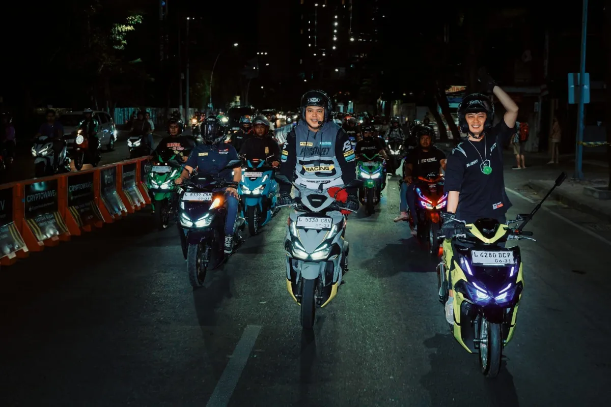 Nikmati Sensasi Riding Malam Bersama New Honda Vario 160 Evo