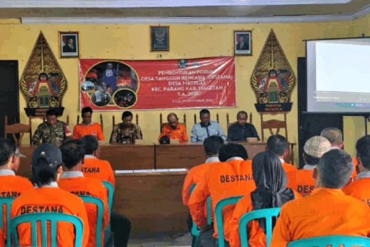 Pemkab Magetan Bentuk Desa tangguh Bencana di Kecamatan Parang