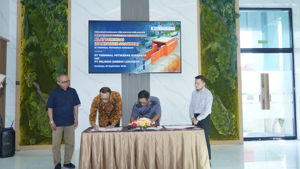 Dua Container Scanner Hadir di TPS, PSL Perkuat Pengawasan dan Keamanan Arus Logistik