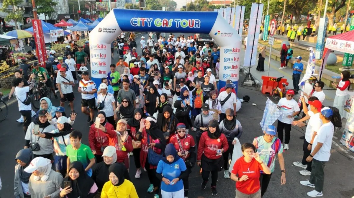 City Gas Tour 2026 sukses digelar di Sidoarjo, tepatnya di kawasan Car Free Day (CFD) Alun-Alun Sidoarjo