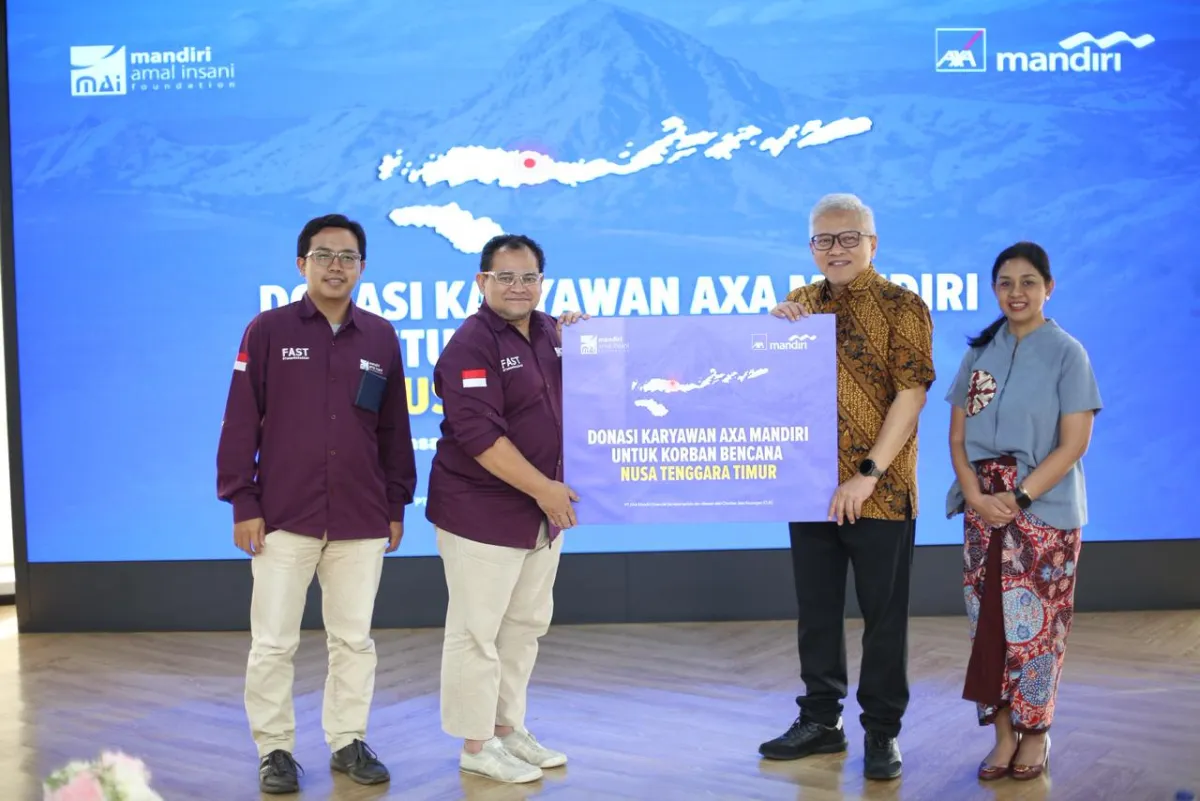 AXA Mandiri dan Karyawan Bersatu Salurkan Bantuan bagi Korban Gempa NTT, Wujud Nyata Kepedulian Untuk Pemulihan Masyarak