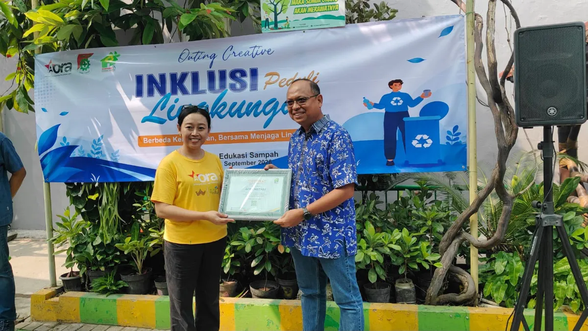 Outing Creative Inklusi, 50 Anak Berkebutuhan Khusus Belajar Kelola Sampah