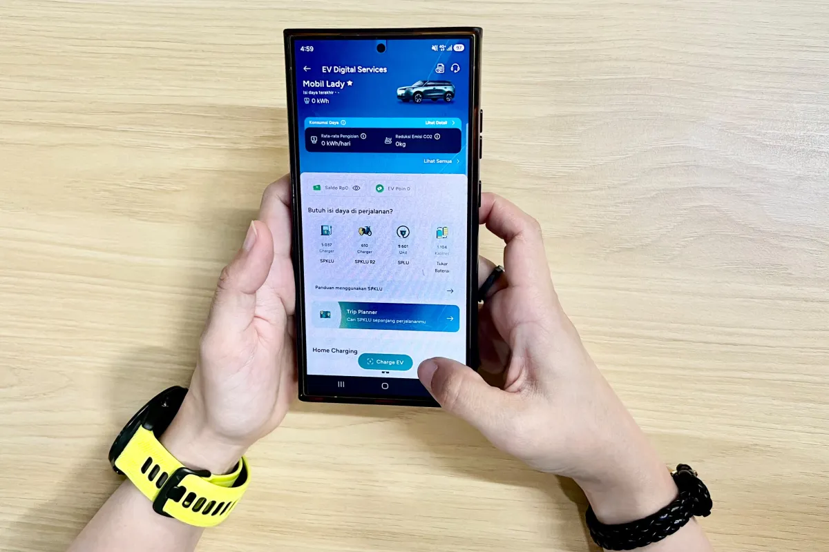 Cek Antrean SPKLU Cukup melalui Fitur AntreEV PLN Mobile