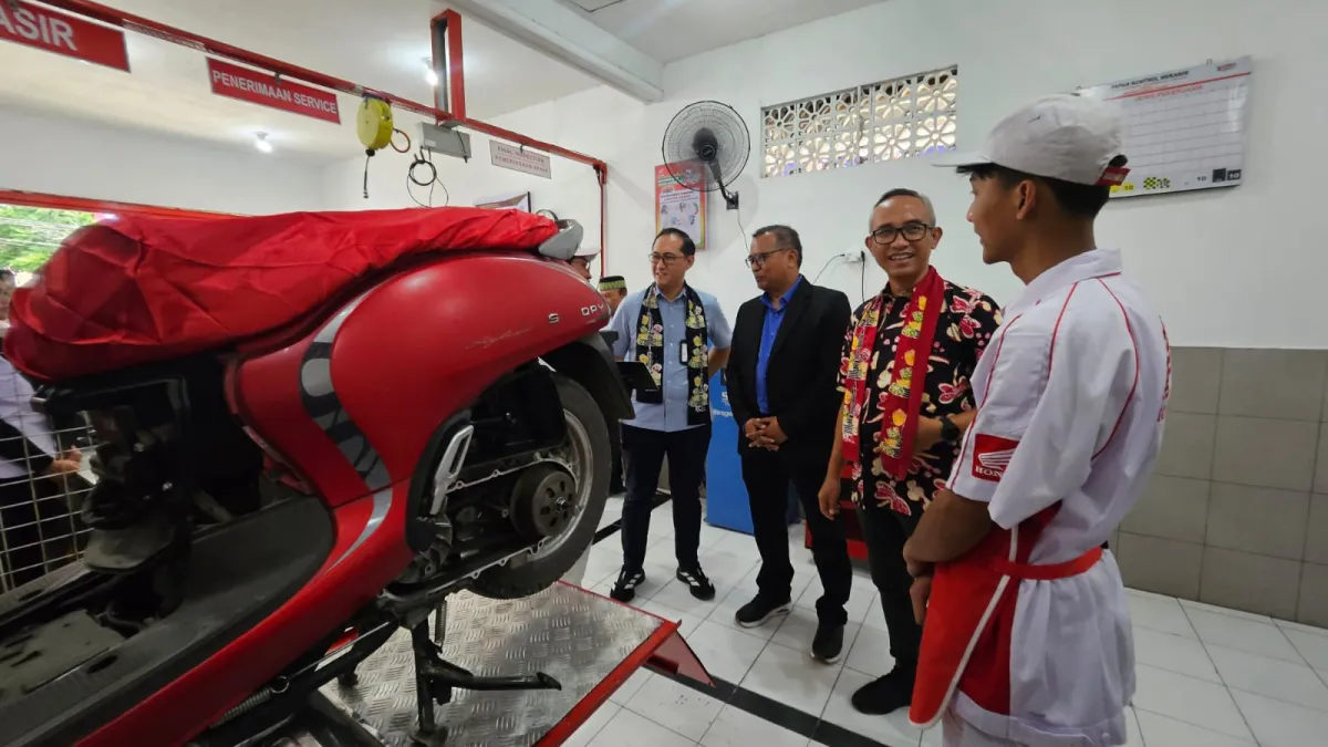 MPM Honda Jatim Resmikan Pos AHASS TEFA di SMK Muhammadiyah 1 Kepanjen
