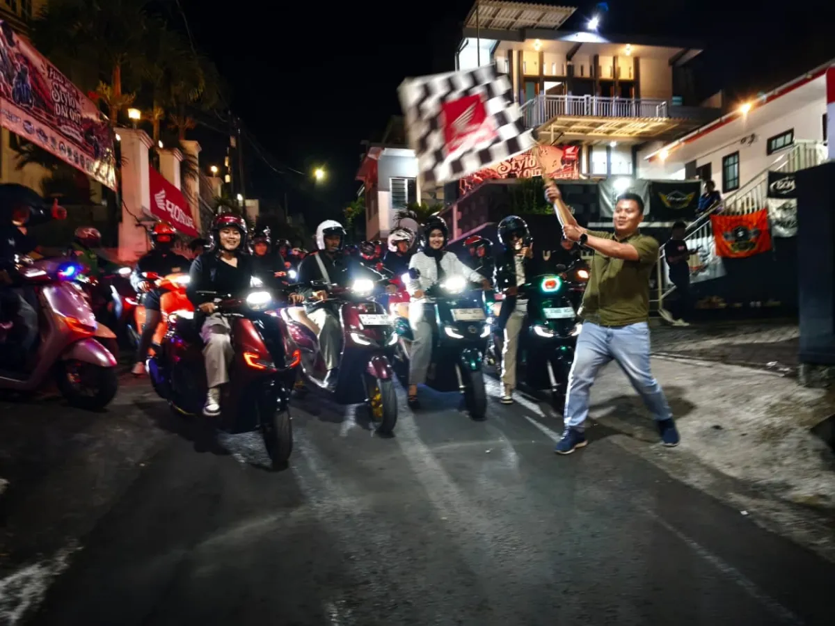 Stylo Sound Ride #TunjukkanStyleLoNyanyi, Rayakan Gaya Retro Honda Stylo 160 di Malang
