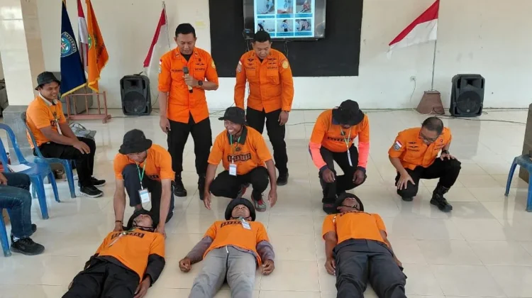 Warga Songon Banyuwangi Dilatih SIgap Kedaruratan