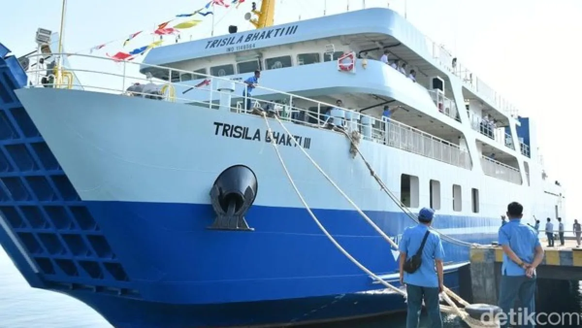 KM Trisila Bhakti 3 Tambah Kekuatan Armada Penyeberangan Ketapang-Gilimanuk