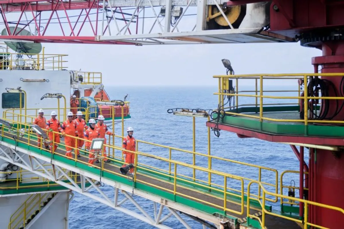 SAKA Mulai Bor Sumur Eksplorasi di Kaltim, Potensi 109 BCF Gas dan 22 MMBOE