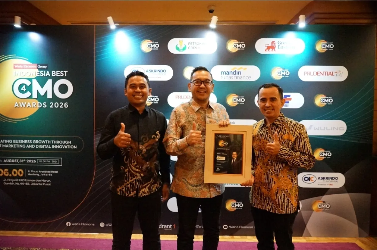 Petrokimia Gresik Raih Best CMO 2026 Berkat Strategi Smart Farming dan Smart Marketing