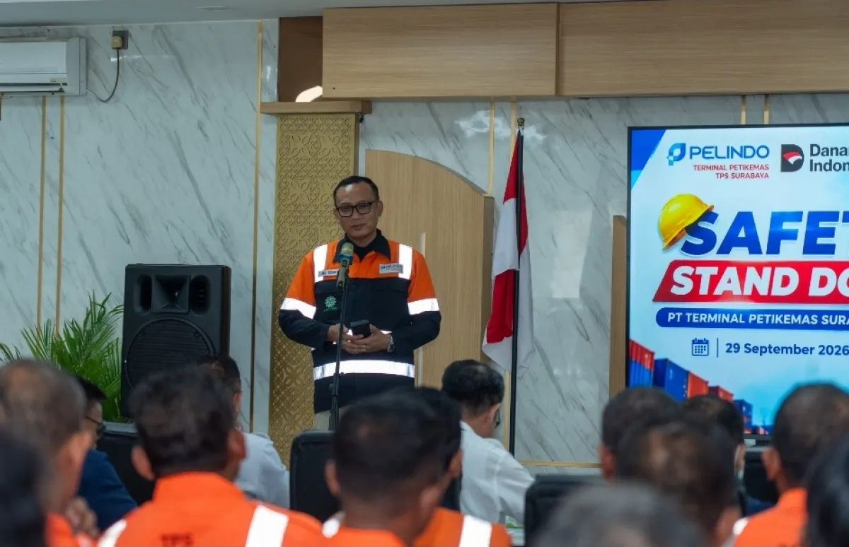 TPS Perkuat Safety Culture melalui Safety Stand Down Bersama Stakeholder Pelabuhan