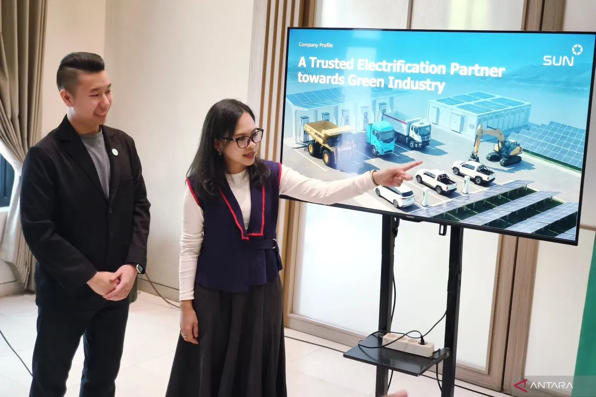 SUN Kembangkan 450 MW Energi Surya, Bidik Elektrifikasi Industri