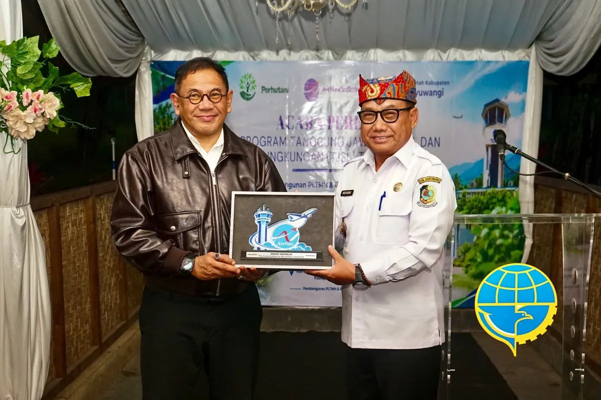 AirNav Serahkan Bantuan Turbin PLTMH untuk Kampung Terpencil di Banyuwangi