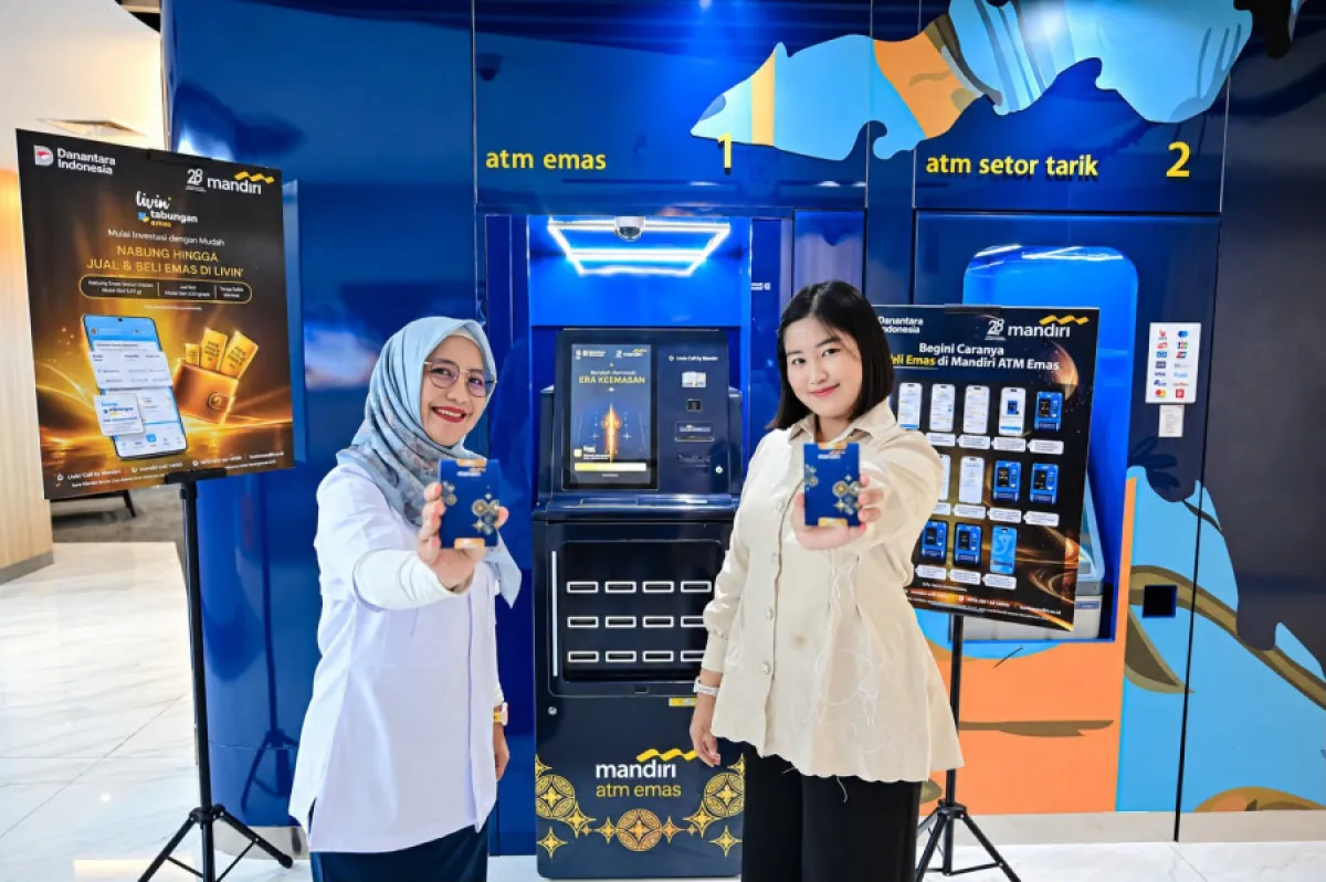 Bank Mandiri Integrasikan Investasi Emas dalam Livin by Mandiri
