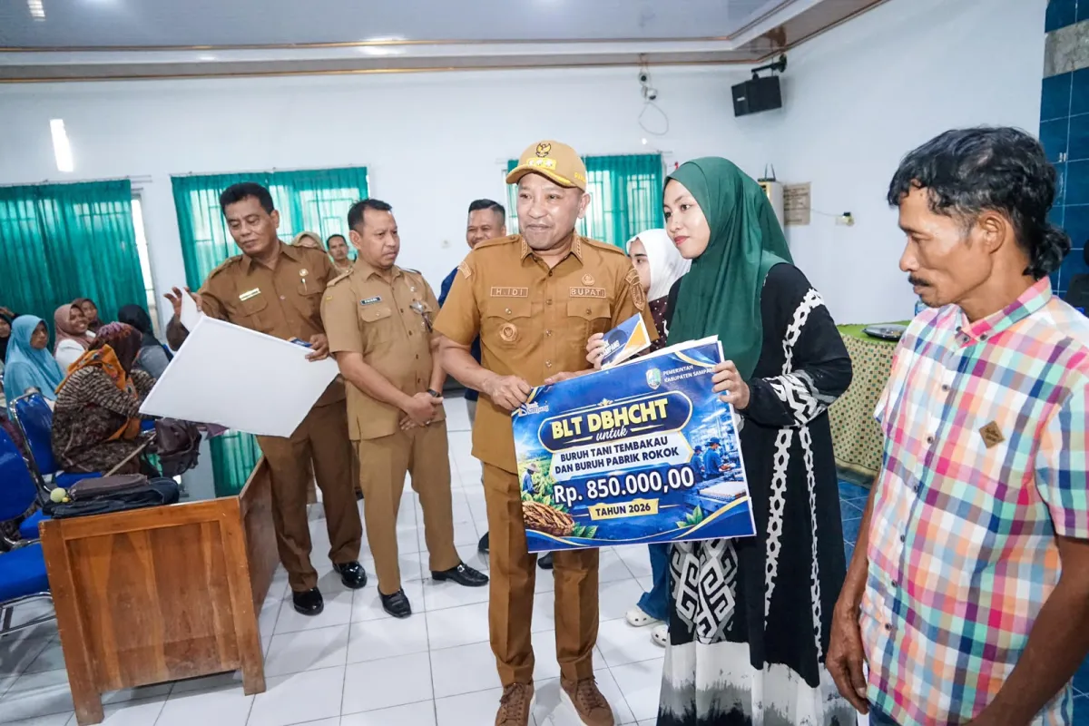 Pemkab Sampang Tekankan Penyaluran BLT DBHCHT 2026 Tepat Sasaran