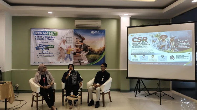 BPJS Ketenagakerjaan Tuban Sosialisasikan Manfaat Progam MLT