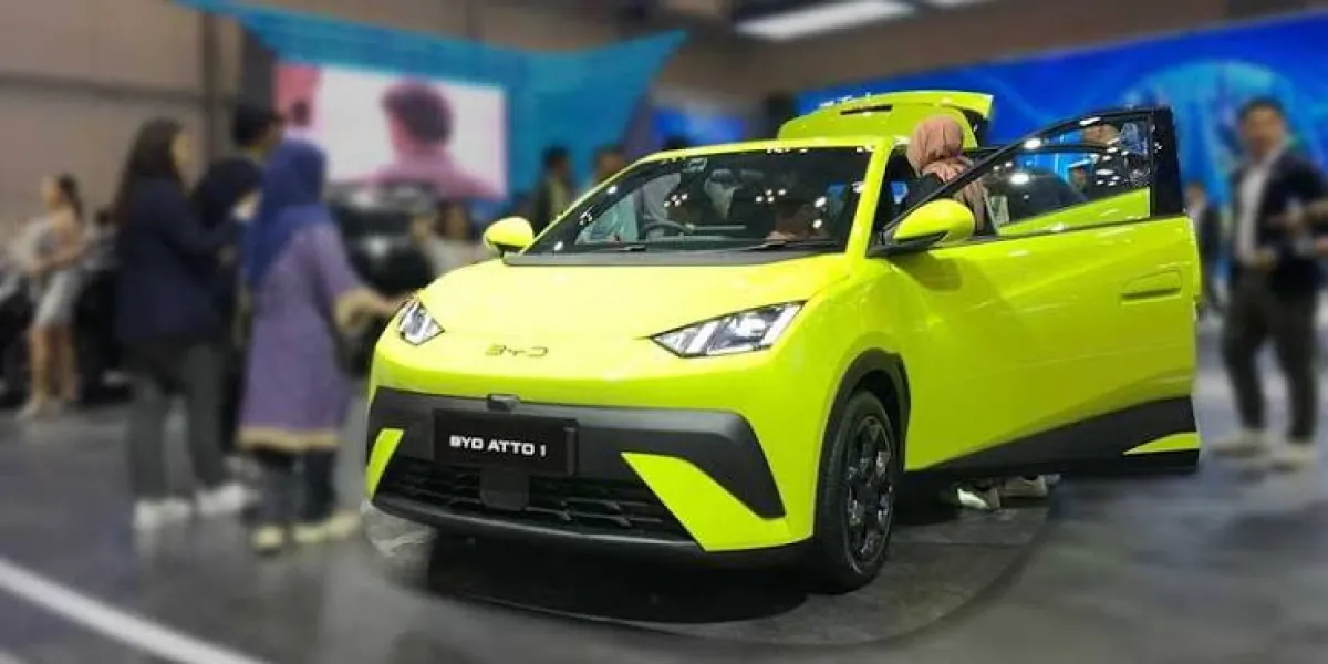 BYD Atto 1 Kembali Jadi Mobil Terlaris di Indonesia September 2026