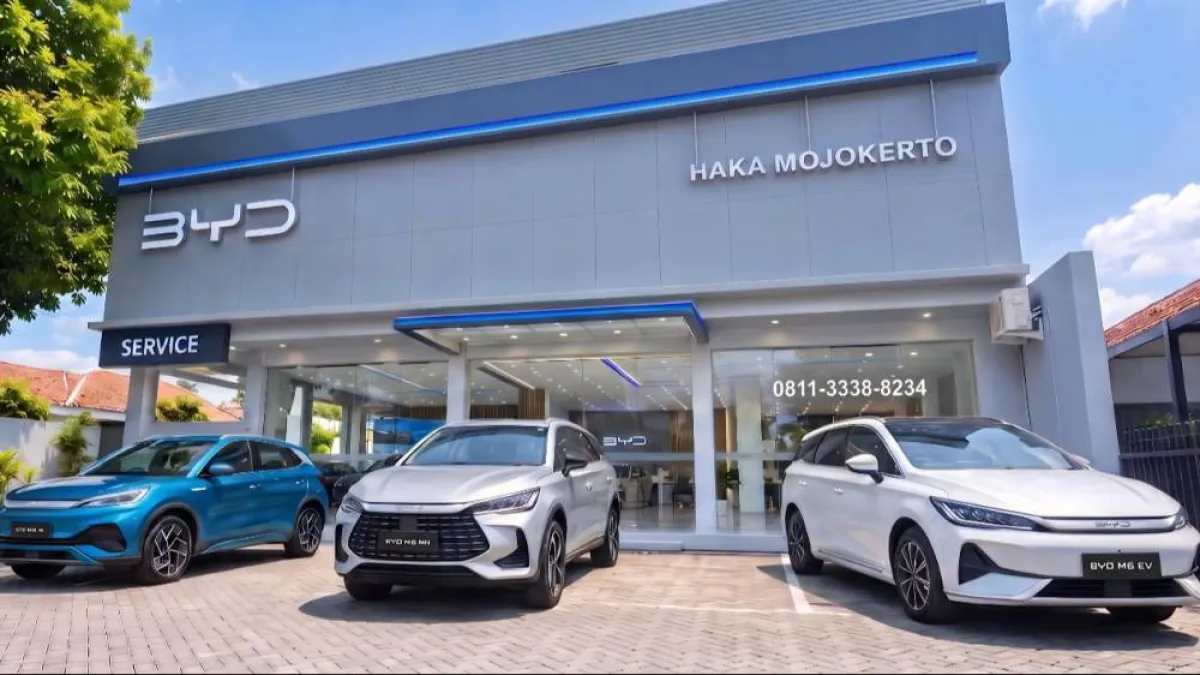 Haka Auto Perluas Jaringan BYD di Jatim, Bidik Pasar Mobil Listrik