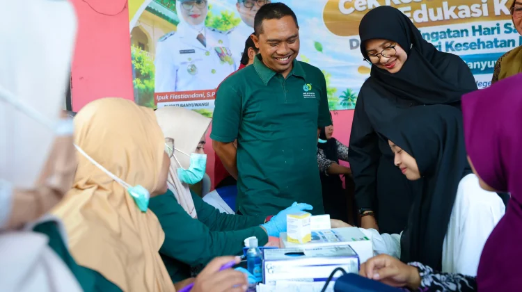 Pemkab Banyuwangi Gelar CKG untuk 28 Ribu Santri di 45 Ponpes