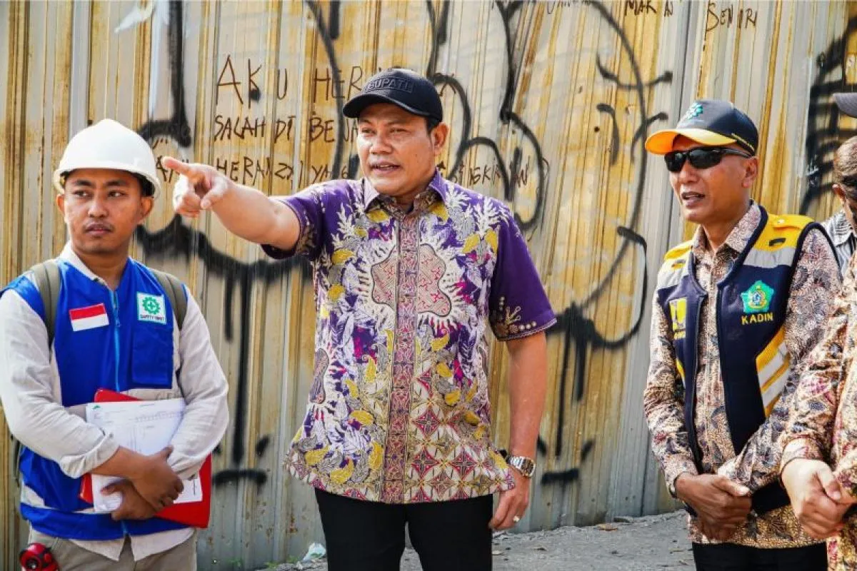 Pembangunan Proyek Frontage Road  Waru-Buduran Sidoarjo Dipercepat