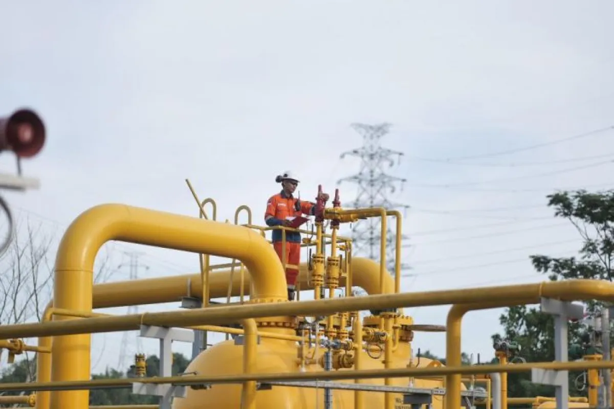 Gas Natuna Mulai Mengalir ke Pemping, Proyek Pipa Bawah Laut Masuki Tahap Baru