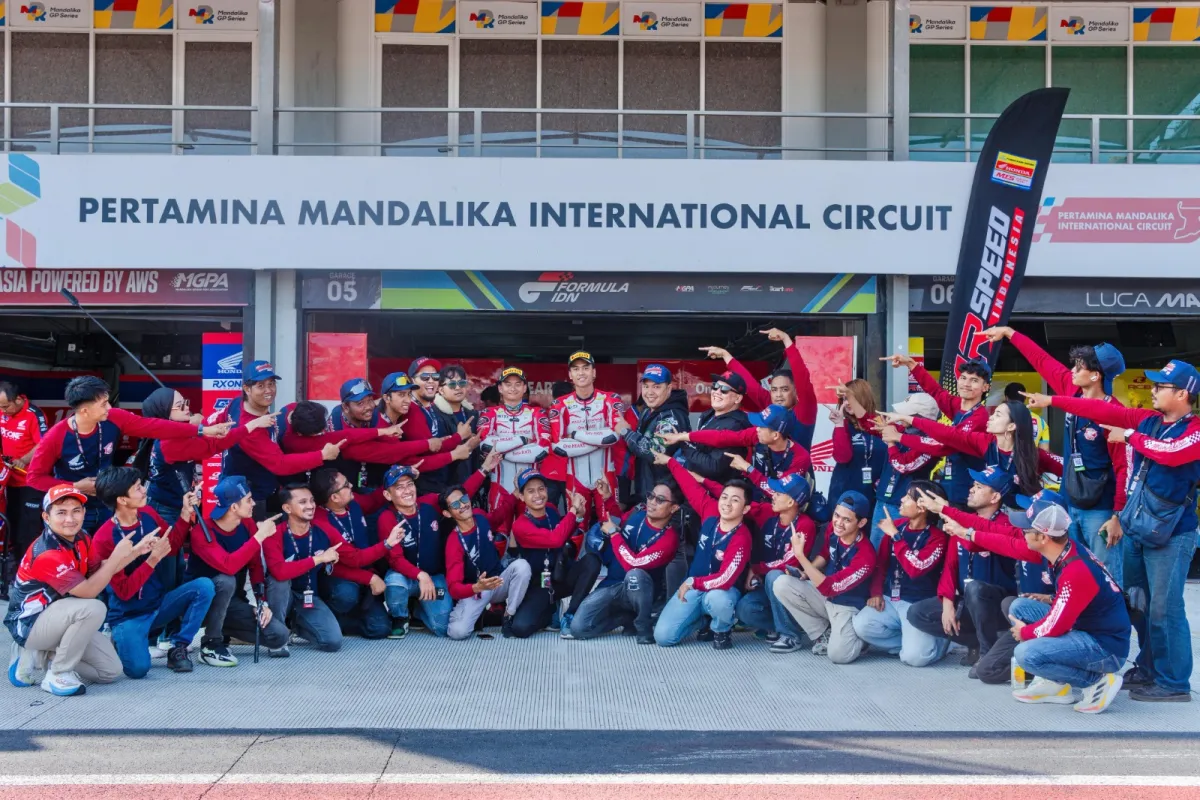 MPM Honda Jatim memberikan pengalaman berkendara kepada komunitas Honda melalui Honda Track Day 2026  di Pertamina Mandalika International Circuit