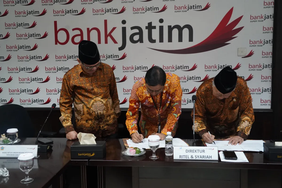 Bank Jatim dan PWRI Jawa Timur Perkuat Sinergi,  Hadirkan Kartu Pintar Elektronis bagi Anggota
