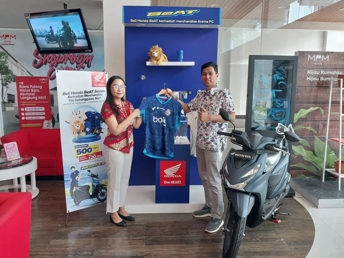 Honda BeAT Hadir untuk Arek Malang, Dilengkapi Penawaran Spesial dan Merchandise Tim Kebanggaan