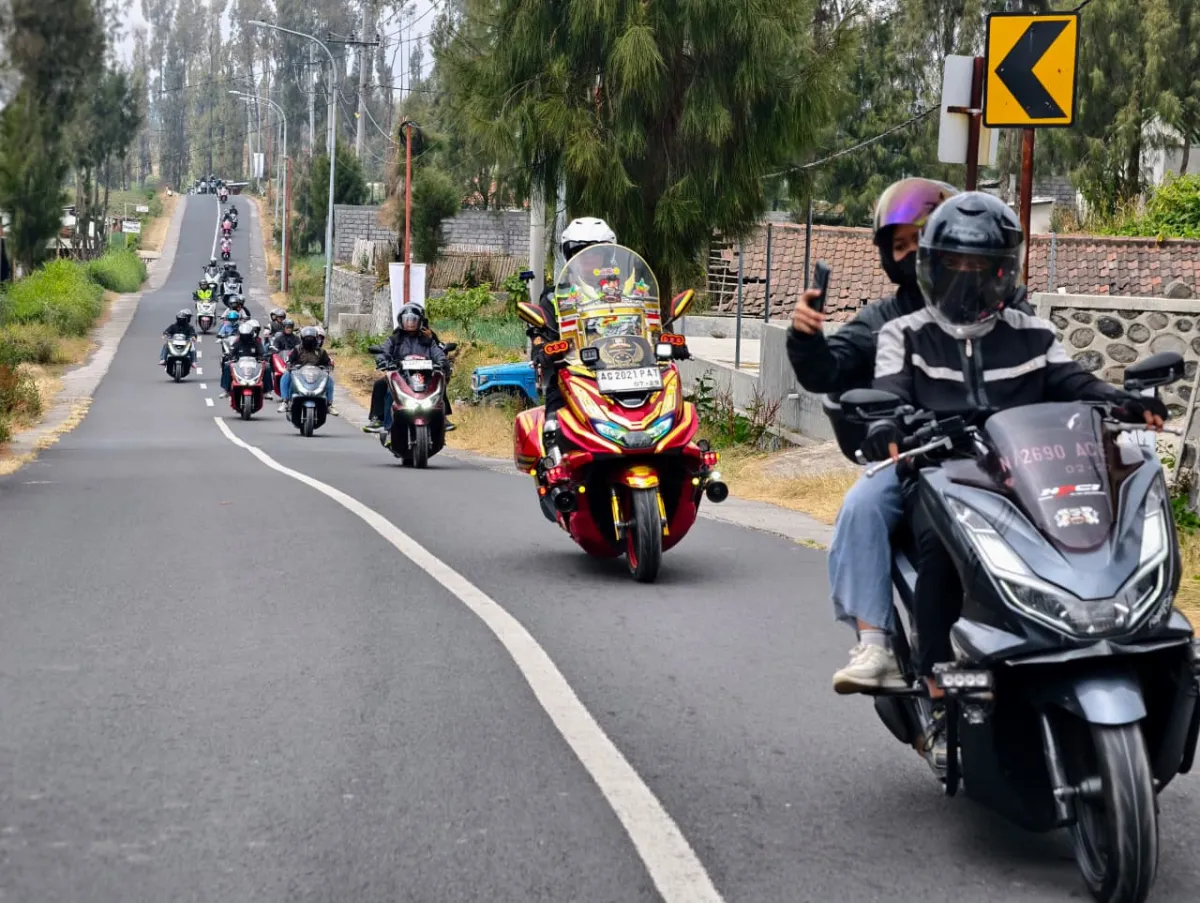 Gas ke Honda Bikers Day 2026, MPM Honda Jatim Bagikan Tips Berkendara Aman Jarak Jauh