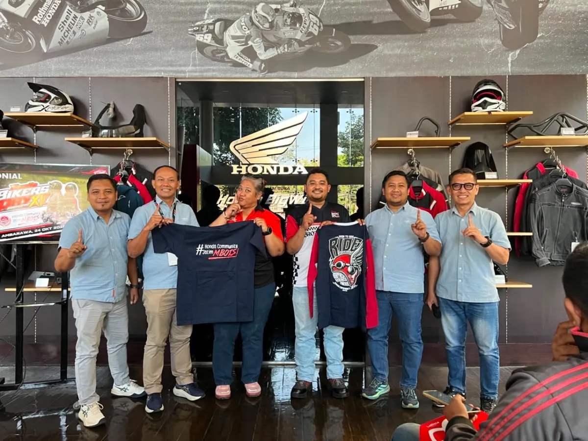 MPM Honda Jatim Lepas Perwakilan Bikers Menuju Honda Bikers Day 2026