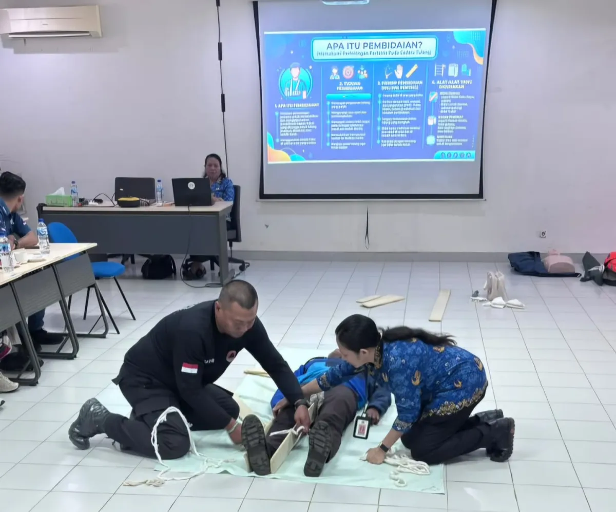 MPM Honda Jatim Perkuat Kesiapsiagaan Karyawan melalui Pelatihan Emergency Response Team di Kupang