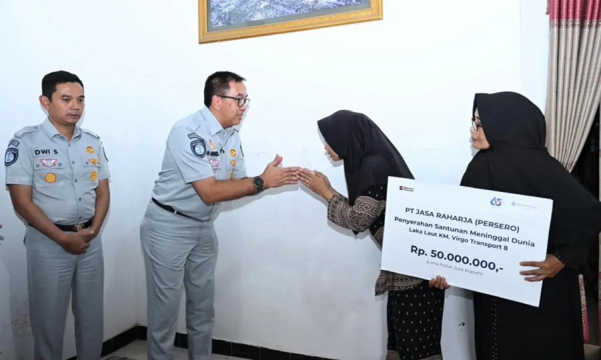 Total Rp1,254 Miliar Disalurkan, Jasa Raharja Penuhi Hak 26 Korban KM Virgo Transport 8
