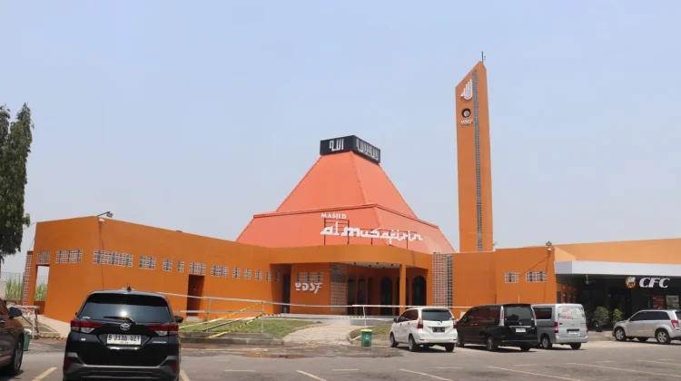 Masjid Al Musafirin Rest Area Sidoarjo Resmi Beroperasi, Ini Fasilitasnya
