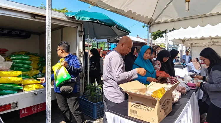 DKPP Kota Madiun Gelar Gerakan Pangan Murah Sambut Hari Pangan Sedunia