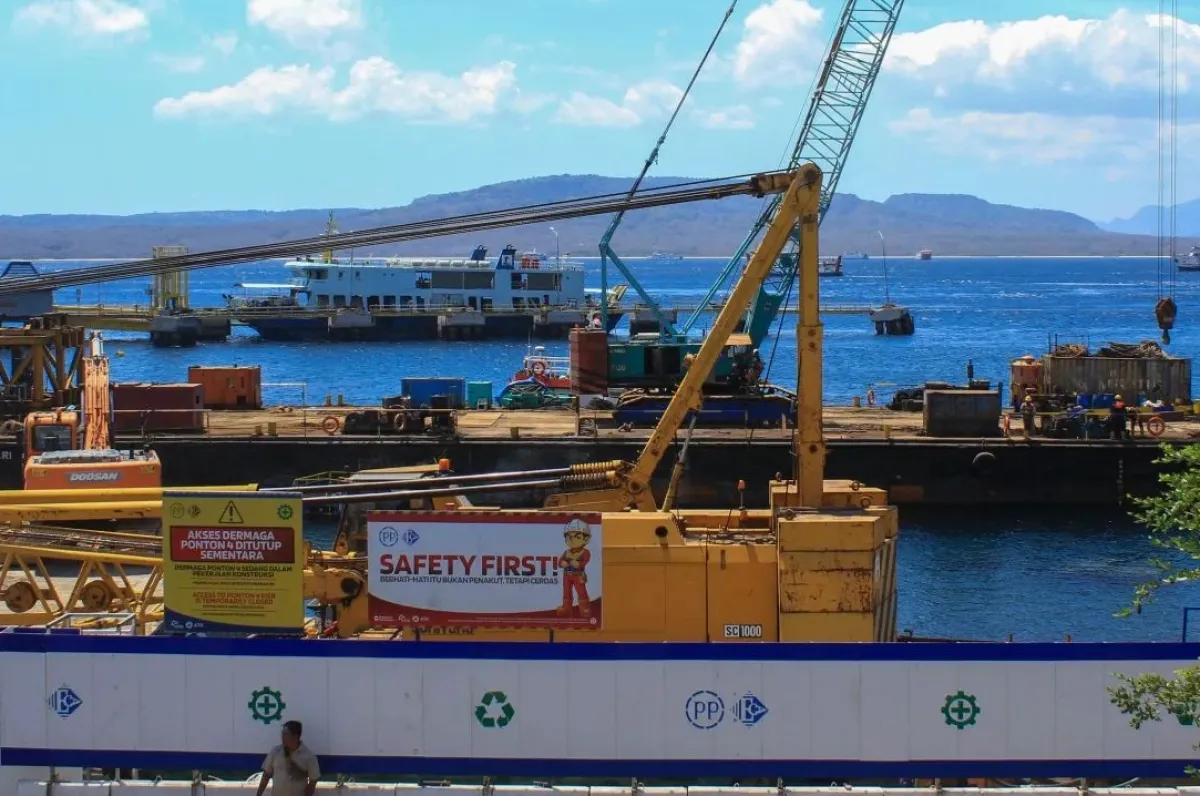 Hadapi Nataru, ASDP Percepat Perbaikan Dermaga Ketapang-Gilimanuk