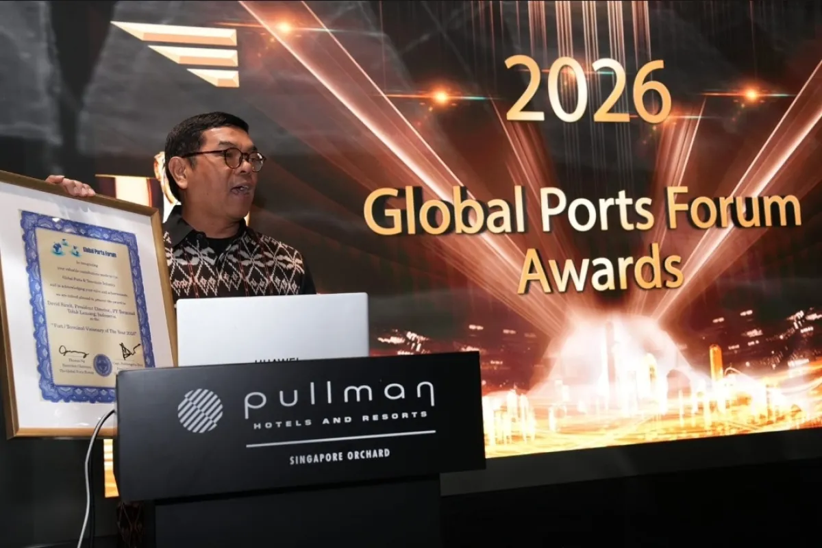 TTL Raih Dua Penghargaan Internasional di Global Ports Forum Awards 2026