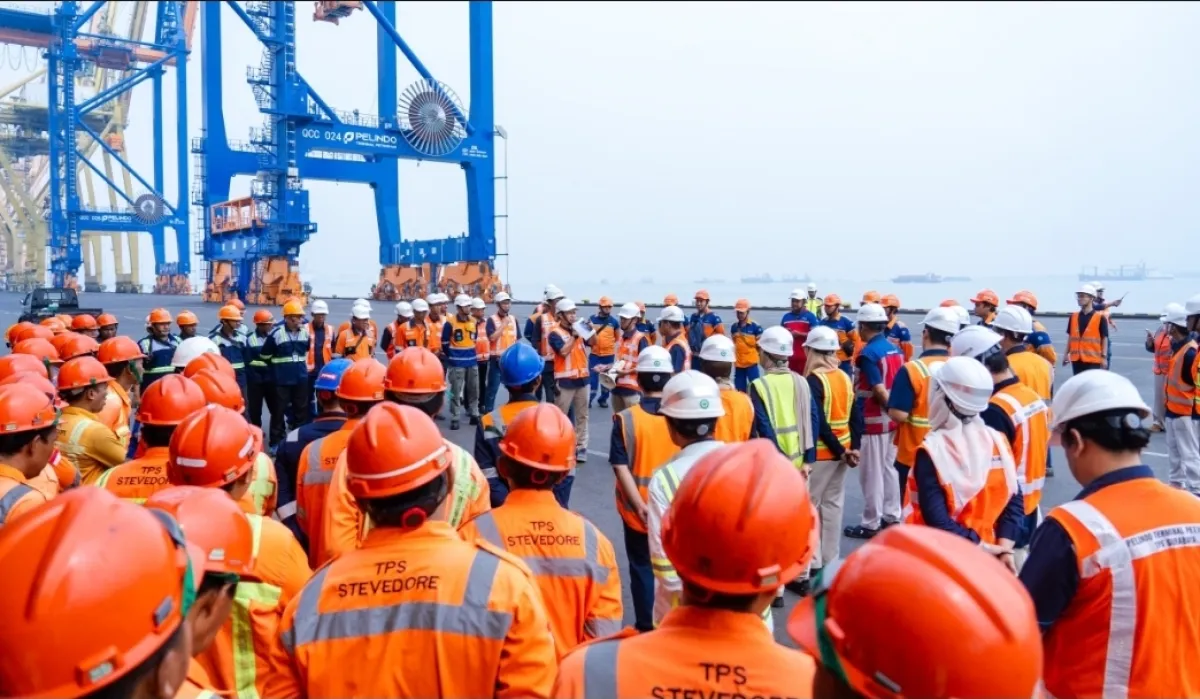 TPS Perkuat Kesiapsiagaan Hadapi Cuaca Ekstrem melalui Safety Drill Angin Kencang