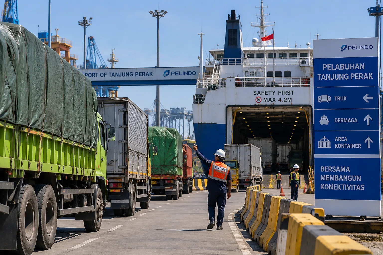 Pelabuhan Tanjung Perak Perketat Pengawasan ODOL, Zero ODOL 2027 Jadi Target