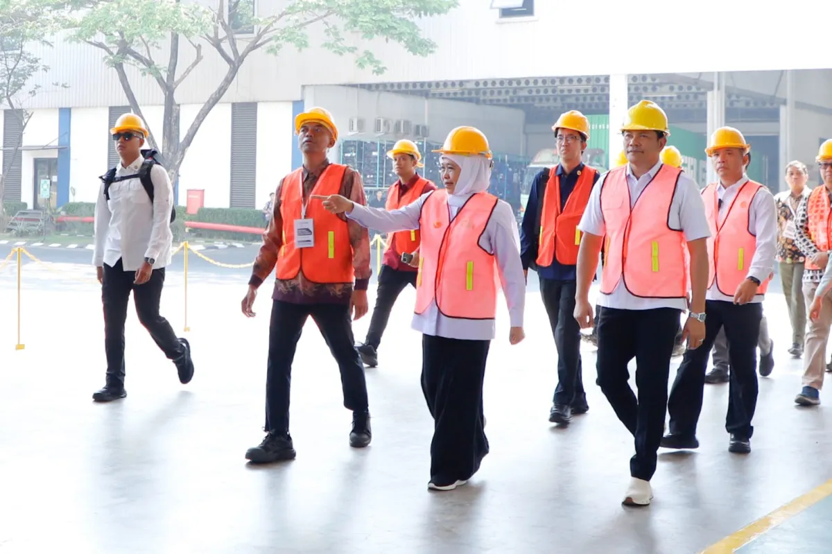 Gubernur Khofifah Sebut Polygon Jadi Contoh Produk Mampu Bersaing di Pasar Global